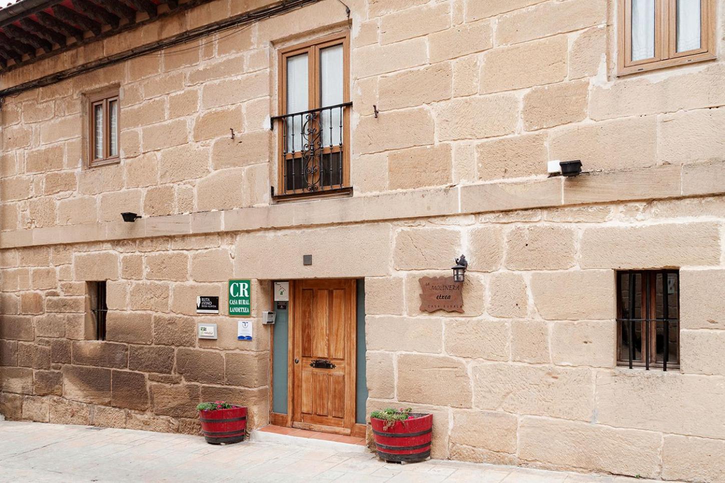 Casa Rural La Molinera Etxea Samaniego Exterior foto